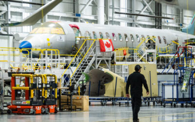 Bombardier Shares Decline Amid Concerns Over Potential US Tariffs on Canadian Aircraft